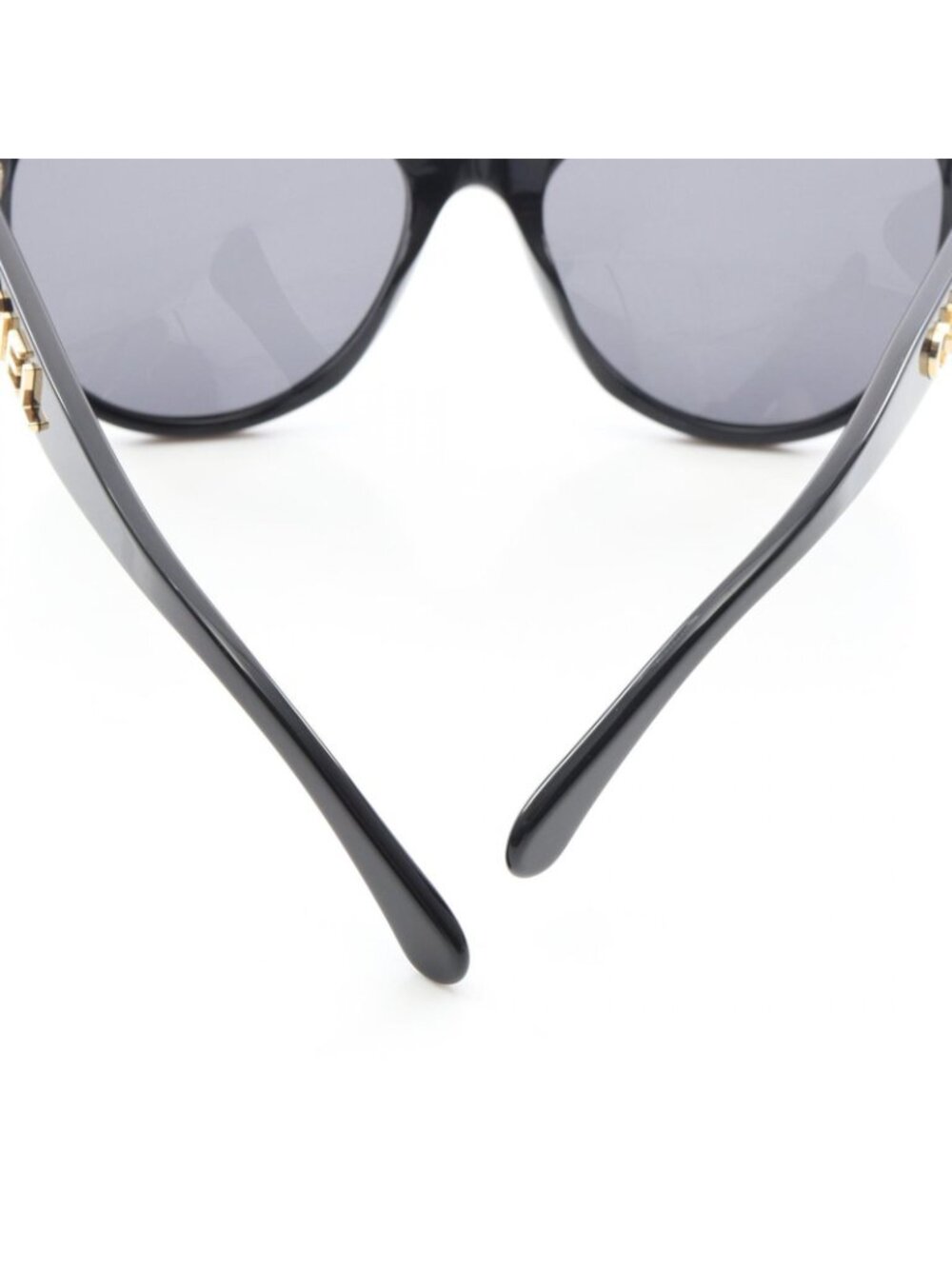 Chanel Sunglasses Logo Black Eyewear - Picture 6 of 6